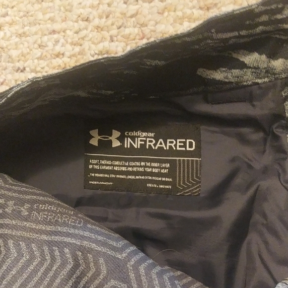 Under Armour Gray Cargo Snow Pants - Picture 5 of 7